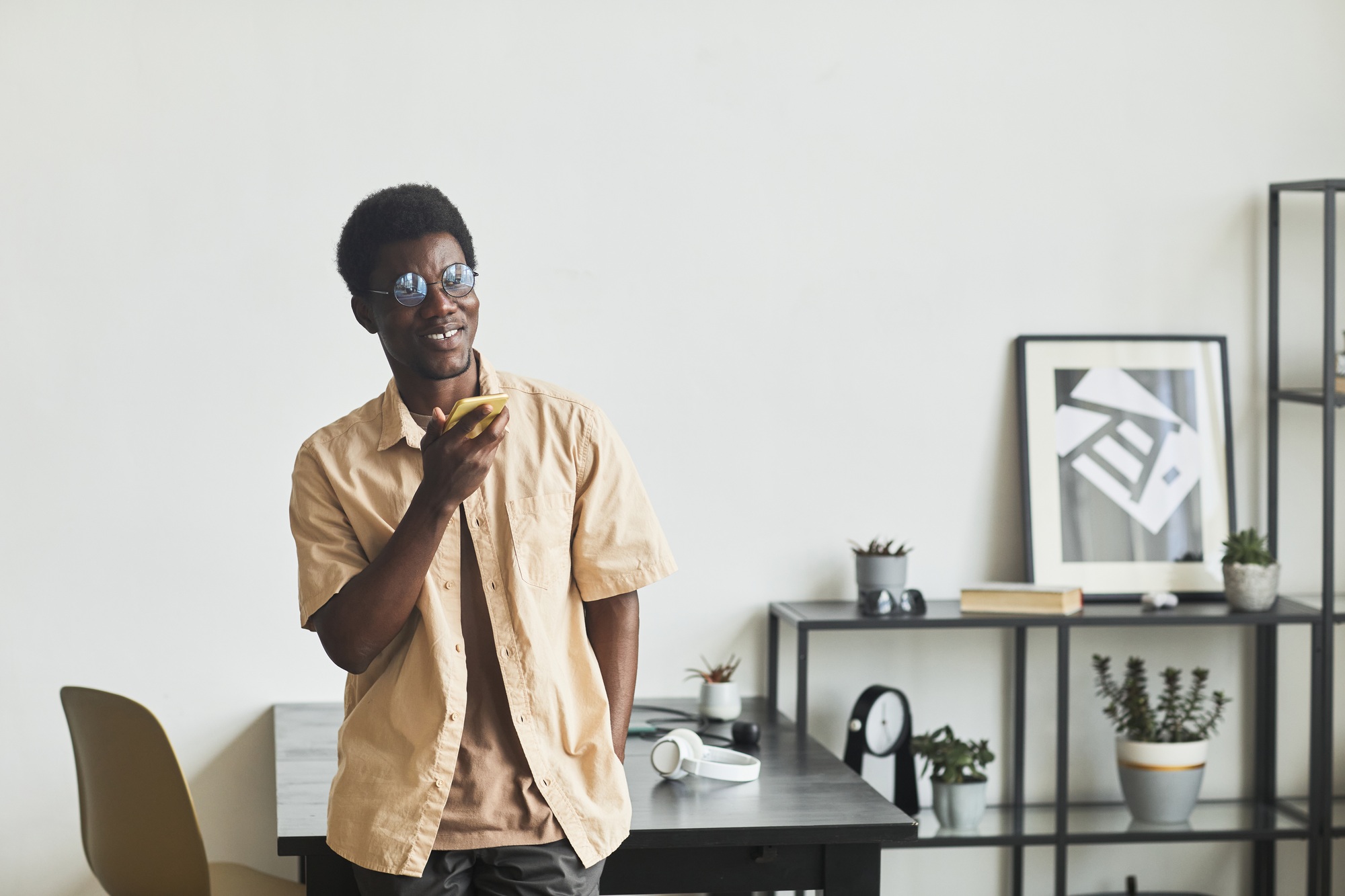 Man talking on the phone